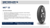 Imagen de Cubierta Moto 350-18 Metzeler Me22 ( 90/100-18 )