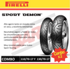 Imagen de Combo x 2 cubiertas 110/70-17 y 130/70-17 Pirelli Sport Demon
