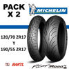 Imagen de Cubierta Moto Pack 120/70-17 y 190/55-17  Michelin Pilot Road 4