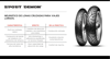 Imagen de Cubierta Moto Combo 90/90-17 y 110/80-17 Pirelli Sport Demon