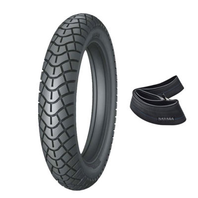 Imagen de Cubierta Moto 300-18 c/cámara Nayasa EY061