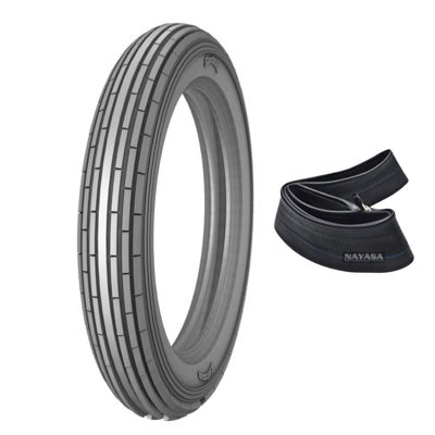 Imagen de Cubierta Moto 300-18 c/cámara Nayasa EY603