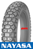 Imagen de Cubierta Moto 410-18 c/cámara Nayasa Em07 Enduro Trasera