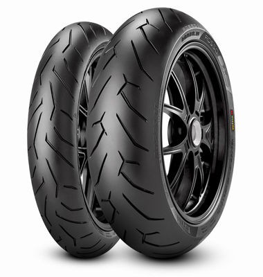 Imagen de Cubiertas 110/70-17 y 150/60-17 Pirelli Diablo Rosso II