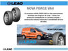 Imagen de Cubierta 205/75/16 Carga Leao Nova Force Van x4 Colocadas
