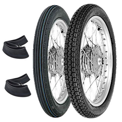 Imagen de Combo Moto Cubiertas 250-17 y 275-17  Bartl 011 y 015 c/cámaras