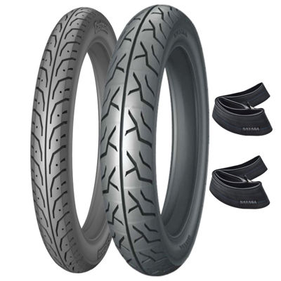 Imagen de Cubiertas Moto 250-18 y 275-18 Nayasa c cámaras
