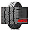 Imagen de Cubierta 155 R12 Neumatico Hankook Ra08