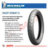 Imagen de Cubierta Moto 60/100-17 Michelin Pilot Street 2