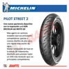 Imagen de Cubierta Moto 80/100-14 Michelin Pilot Street 2