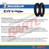 Imagen de Cubierta Moto 80/100-18  Michelin City Pro