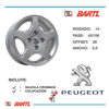 Imagen de Llantas 14 Plan Recambio Peugeot B140449C