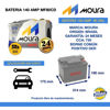 Imagen de Bateria Moura 140 AMP EFB Start-stop  Garantía 24 meses