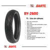 Imagen de Cubierta Moto Bartl 100/80-17 TL By-2600