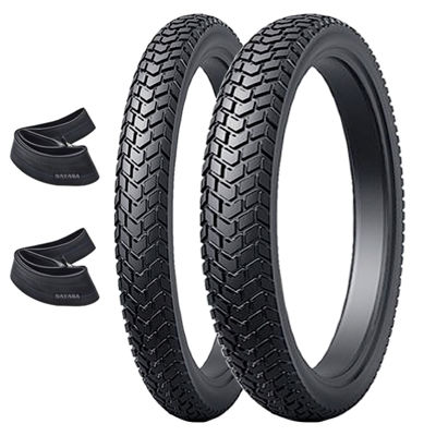 Imagen de Combo Moto 90/90-19 y 110/90-17 Bartl 6167 con cámaras