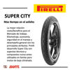 Imagen de Cubierta Moto Pirelli Super City 250-17 38P c/cámara