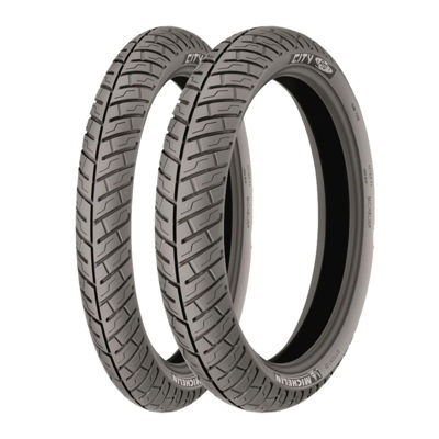 Imagen de Pack Moto 80/100-18 y 90/90-18  Michelin City Pro