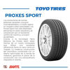 Imagen de Cubierta 245/40/19 Toyo Proxes SPORT Balanceada