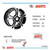 Imagen de Llantas 15 Plan 4X100 Recambio BT15BK875C