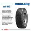Imagen de Cubierta 265/70/16 X4 Habilead AT 02 112 T
