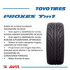 Imagen de Cubierta 205/50/15 X2 Toyo Proxes Tm1 Balanceada Neumático
