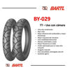 Imagen de Combo Moto Bartl 250-17 y 80/100-14  By-029 con cámaras F