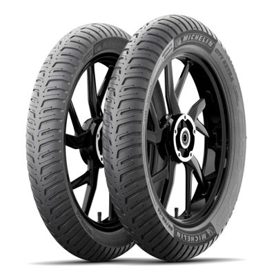 Imagen de Combo Moto 250-17 y  275-17  TL Michelin City Extra