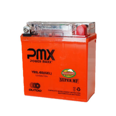 Imagen de Bateria Moto Gel  YB5L-BS 5 Ah Polleritas 110 y otras Flex