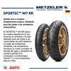 Imagen de Cubierta Moto 120/60-17 W55 Metzeler Sportec M7 RR