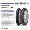 Imagen de Cubierta Moto 140/80-18 Metzeler Enduro 3 Sahara TT