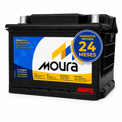Imagen de Bateria Moura 130 Amp  Garantía 24 M 75Ah