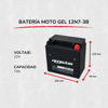 Imagen de Bateria Moto Bartl 12N7-3B Gel 7Ah